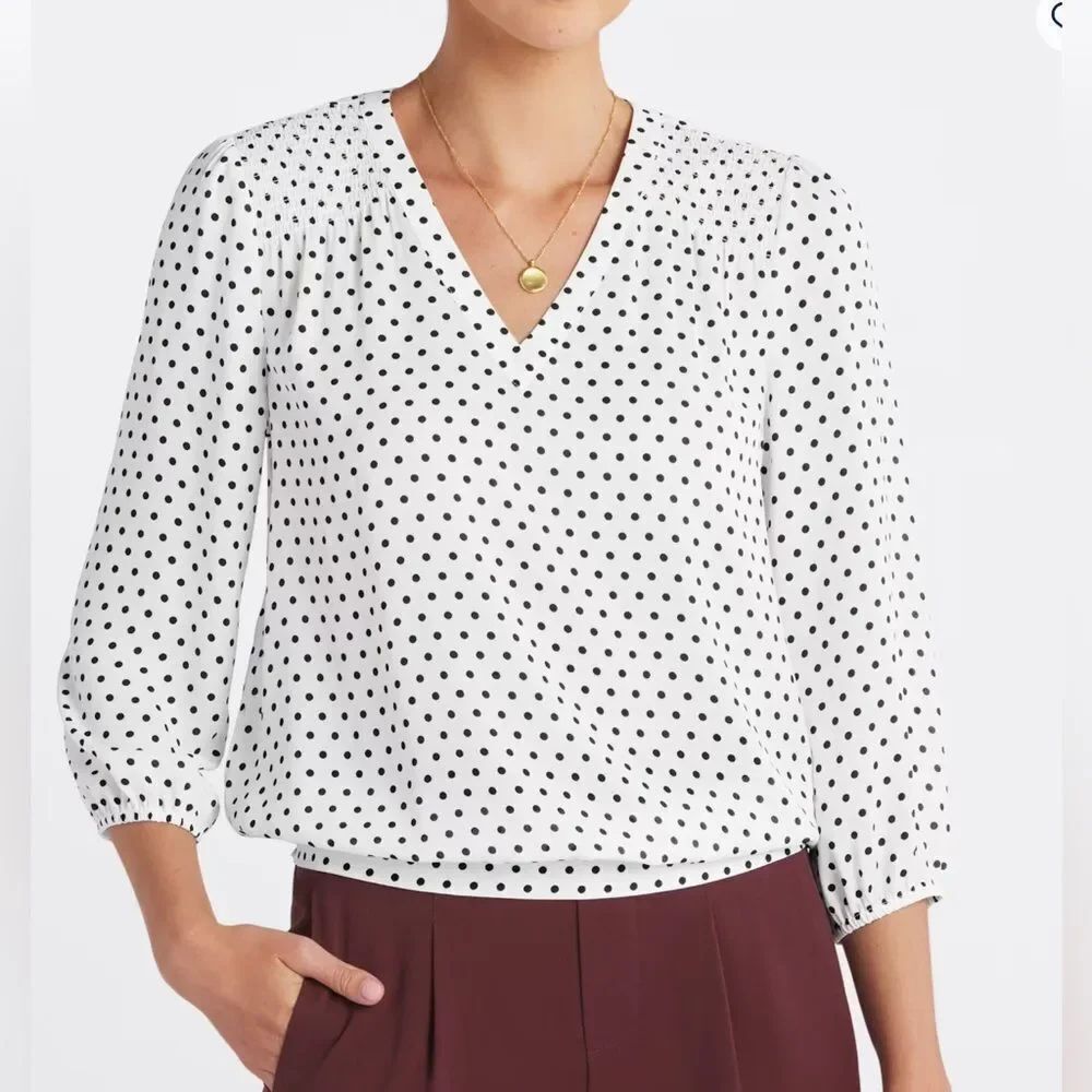 New! Sz XL *LES SEREIN* Tegan 3/4 Sleeve Blouse from Stitch Fix